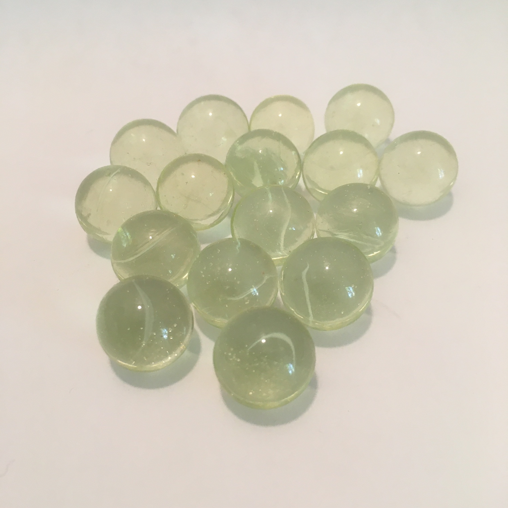 Vaseline Glass Marbles