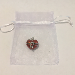 Heart box, charm, token
