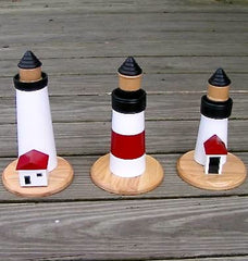 Nantucket Stacking Lighthouse Puzzles