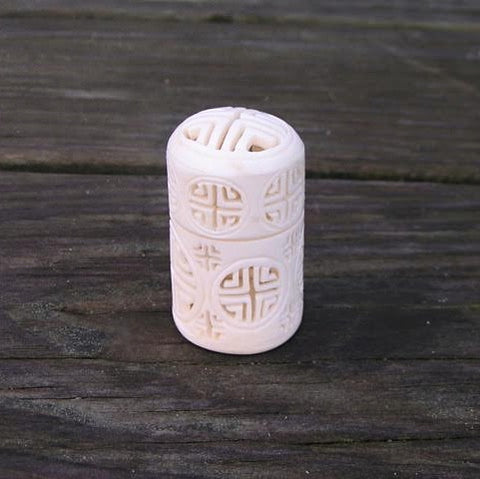 Cricket Box: Carved Cylinder