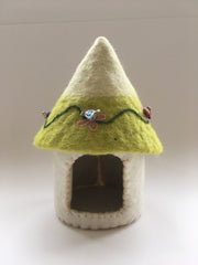 Felted Fairy Hut