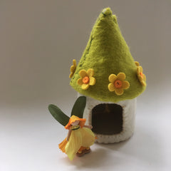 Felted Fairy Hut