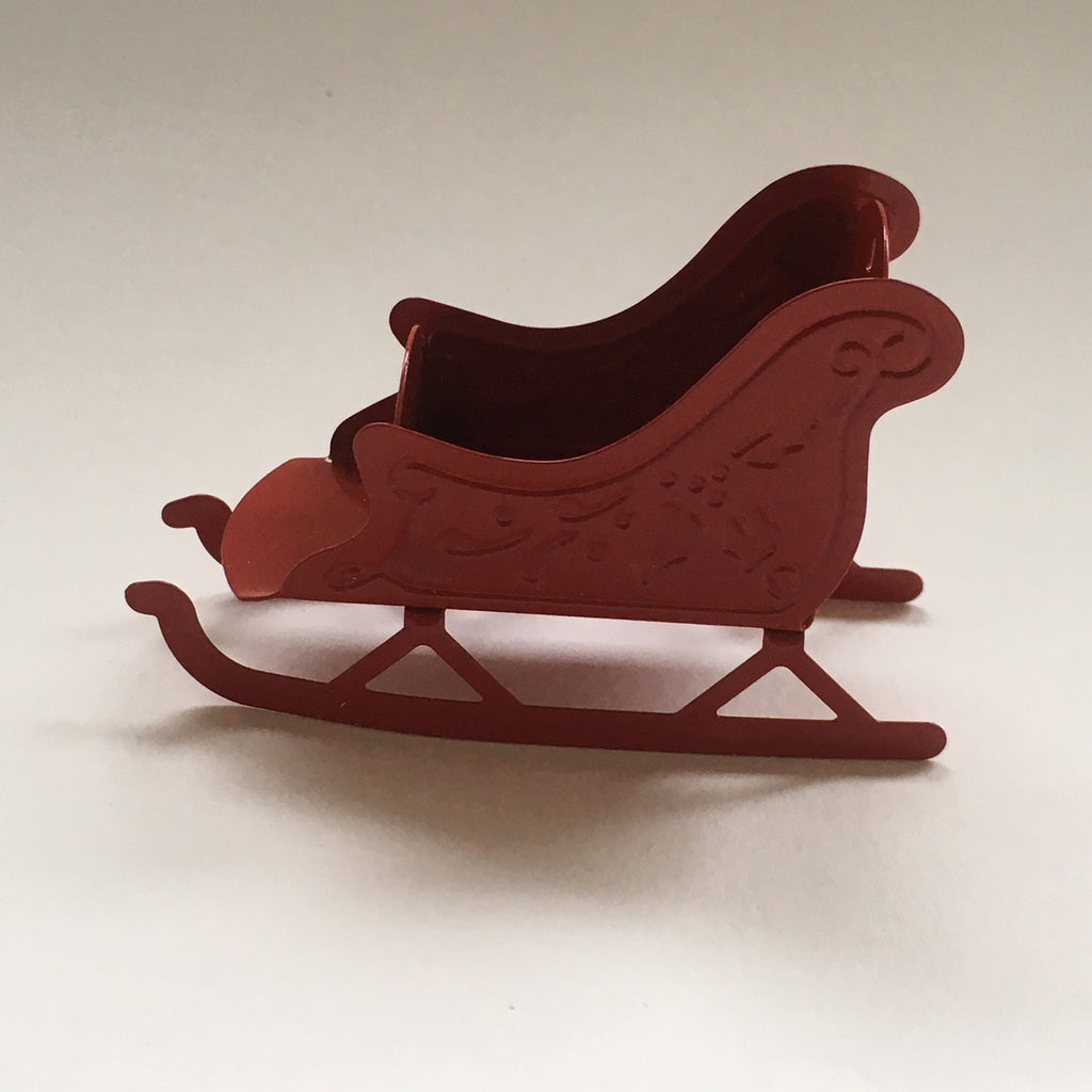 Victorian Red Sleigh