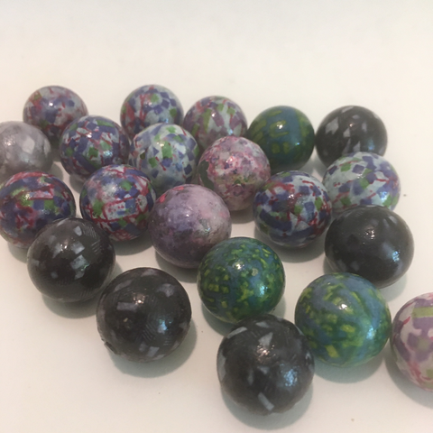 Glitch marbles