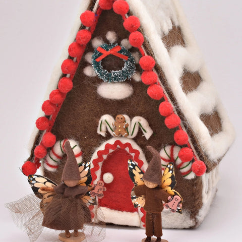 Gingerbread House Fairy Set