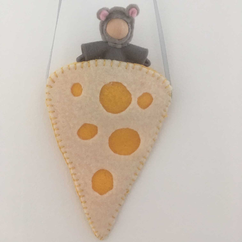 Costume Mouse in Cheese Pouch