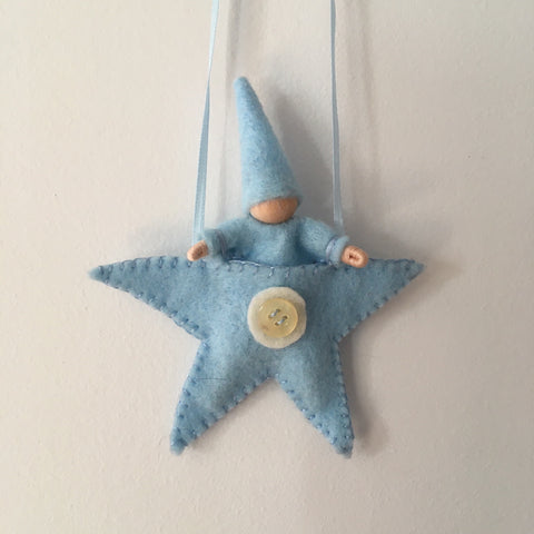 Star Baby in Blue Pouch