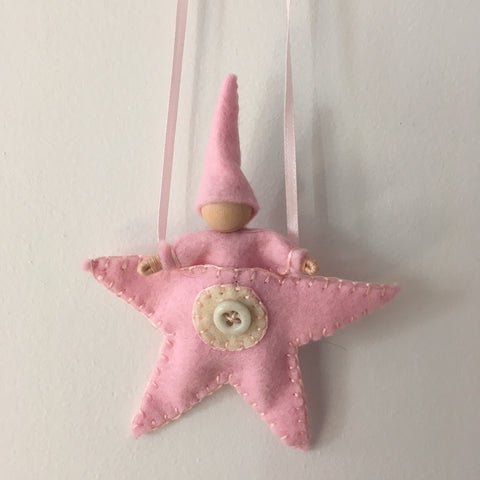Star Baby in pink pouch